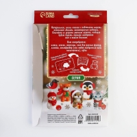 Валяние из шерсти на новый год. Игрушка своими руками «Пингвин в шапочке», новогодний набор для творчества Валяние из шерсти на новый год. Игрушка своими руками «Пингвин в шапочке», новогодний набор для творчества