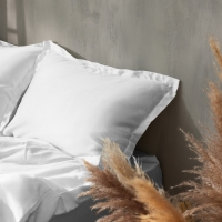 Наволочка SL Home Tencel 50*70+3 см , цв. белый Наволочка SL Home Tencel 50*70+3 см , цв. белый