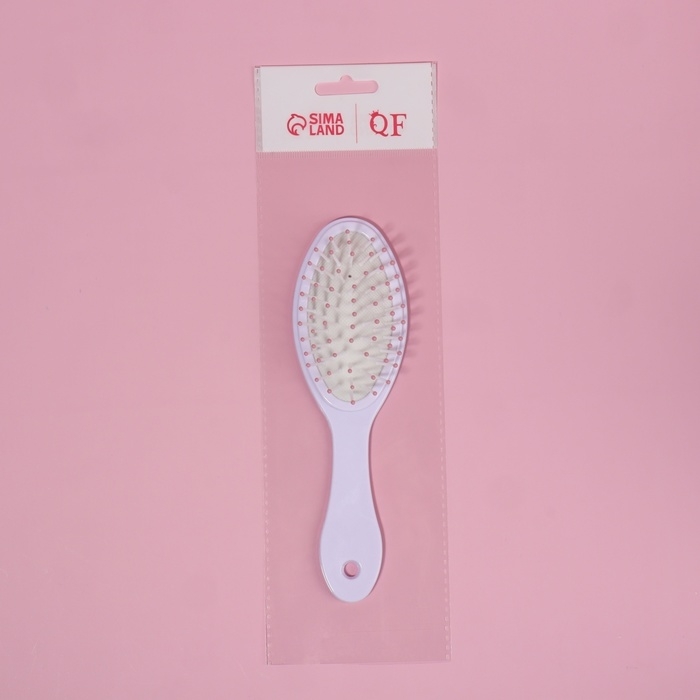 Расчёска массажная, 5,3 &times; 17 см, рисунок МИКС