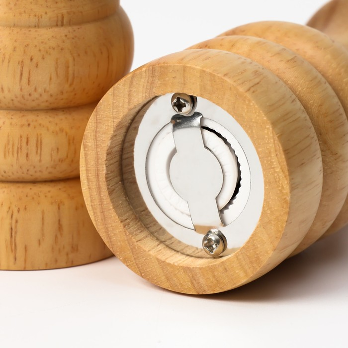 Набор для специй Доляна &laquo;Комфорт&raquo;, 2 предмета: мельница и солонка