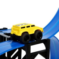 Автотрек &laquo;Гоночный трек&raquo;, магнитная трасса, 3 уровня