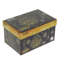 Гирлянда &laquo;Нить&raquo; 10 м, IP44, тёмная нить, 100 LED, свечение белое, 8 режимов, 220 В