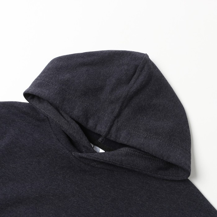 Толстовка детская, цвет синий меланж, рост 176 см