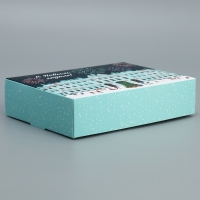 Коробка подарочная новогодняя складная &laquo;Город новогодний&raquo;, 21 х 15 х 5 см, Новый год