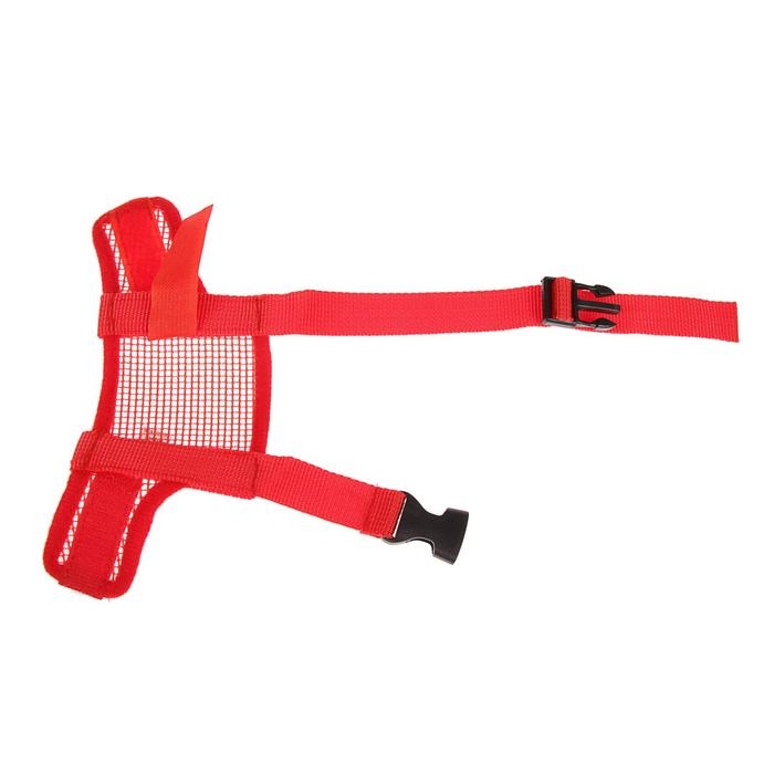 Шлейка регулируемая дышащая, светоотражающая, размер L (ОШ+ОГ 92-125 см), красная Шлейка регулируемая дышащая, светоотражающая, размер L (ОШ+ОГ 92-125 см), красная