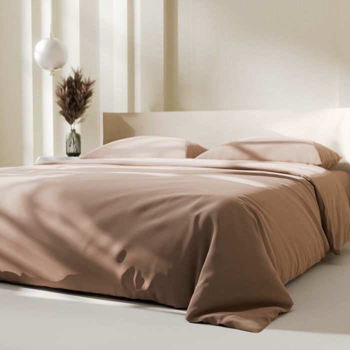 Постельное бельё LoveLife 2 сп "Gold sand" 180х215 см, 200х225 см, 50х70&plusmn;3 см-2 шт, микрофибра 85 гр