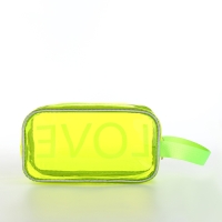 Косметичка на молнии, цвет жёлтый Косметичка на молнии, цвет жёлтый