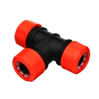 Соединитель Т-образный, цанговый, 3/4" (19 мм), пластик, «Жук» Соединитель Т-образный, цанговый, 3/4" (19 мм), пластик, «Жук»