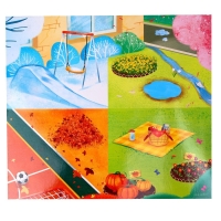 Развивающие магниты &laquo;Времена года&raquo;