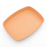 Туалет «Айша» S с высоким бортом и сеткой, 45 х 35 х 18,5 см, оранжевый Туалет «Айша» S с высоким бортом и сеткой, 45 х 35 х 18,5 см, оранжевый