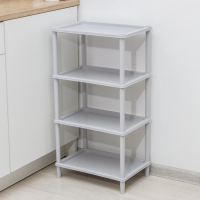 Этажерка напольная 4-х секционная «Флавия», цвет МИКС Этажерка напольная 4-х секционная «Флавия», цвет МИКС