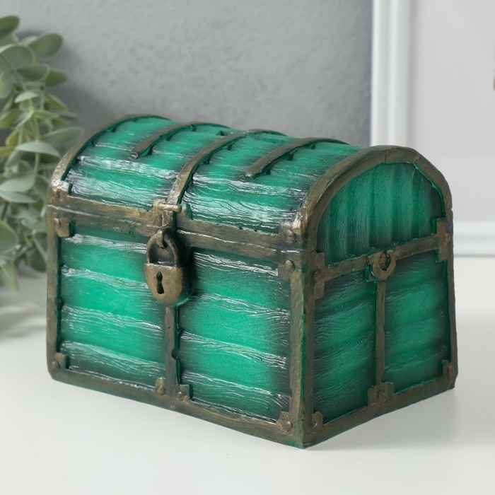 Копилка "СУНДУК " 11 х 14 х 10,5 см.