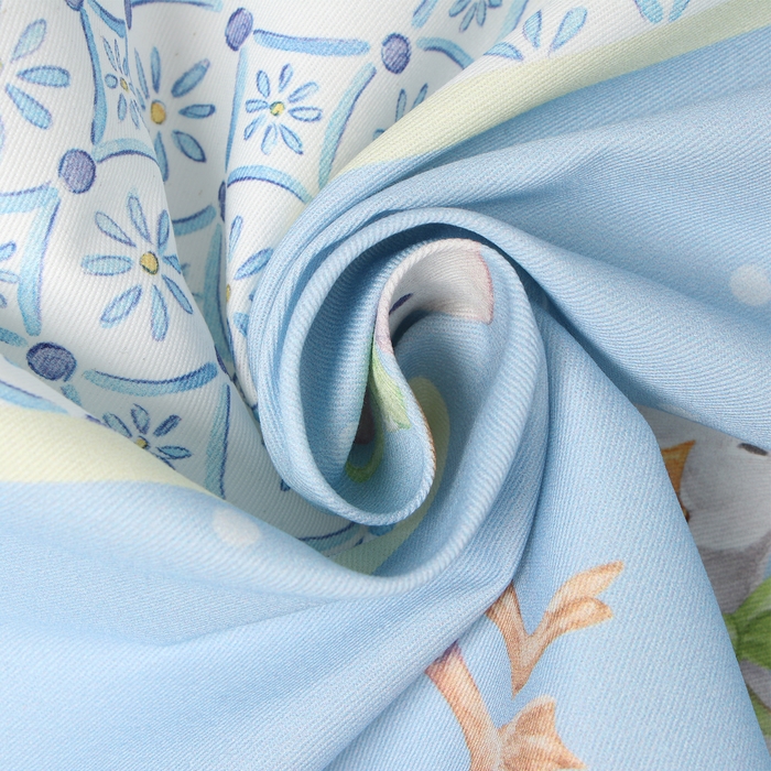 Скатерть Этель &laquo;Пасхальные радости&raquo;, d=148 см, саржа, хлопок, 190г/м2