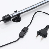 Светильник подводный с переключателем, JINGYE, 26 см, 3,5 Вт, голубой Светильник подводный с переключателем, JINGYE, 26 см, 3,5 Вт, голубой