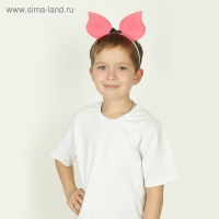 Карнавальный Ободок«Уши поросенка» поролон Карнавальный Ободок«Уши поросенка» поролон