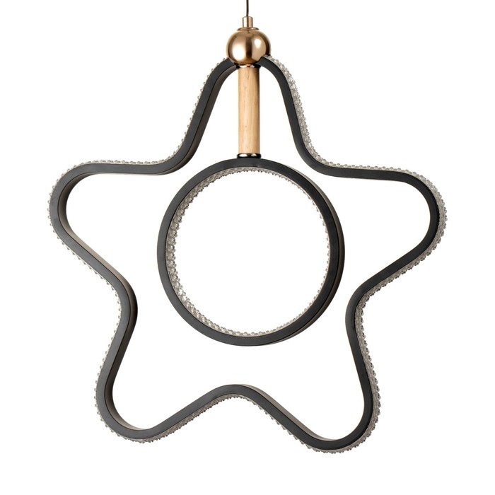 Светильник BayerLux "Звезда" LED 45Вт черный 20х43,5х45 см