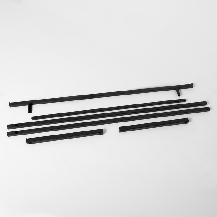 Вешало П образное размер L напольное с выносом 140&times;50&times;150 см, цвет чёрный