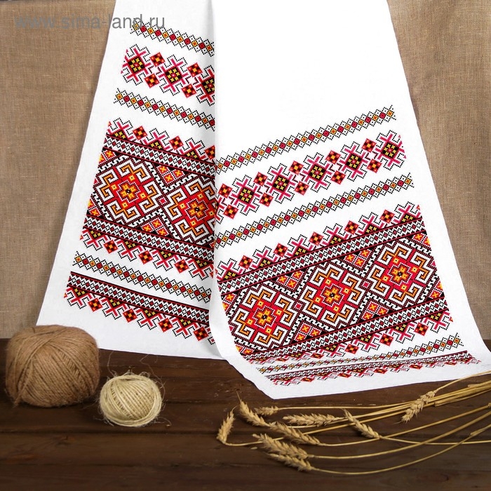 Рушник &laquo;Орнамент&raquo;, 150х36 см