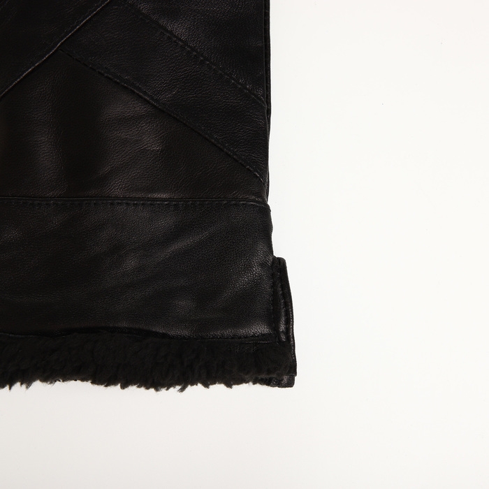 Перчатки женские, размер L, с утеплителем, цвет чёрный Перчатки женские, размер L, с утеплителем, цвет чёрный