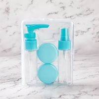 Набор для хранения, в футляре, 6 предметов, цвет голубой Набор для хранения, в футляре, 6 предметов, цвет голубой