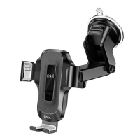 Автомобильный держатель Hoco HW3, беспроводная зарядка, 15 Вт, для 4.5-7.0 дюймов, чёрный Автомобильный держатель Hoco HW3, беспроводная зарядка, 15 Вт, для 4.5-7.0 дюймов, чёрный