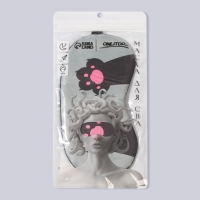 Маска для сна «ЛАПКИ», 19,5 × 9,5 см, резинка одинарная, цвет МИКС Маска для сна «ЛАПКИ», 19,5 × 9,5 см, резинка одинарная, цвет МИКС