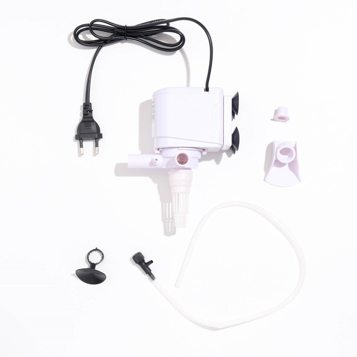 Помпа аквариумная JINGYE JY-1700, 1500 л/ч, 20 Вт, высота подъема воды 1,5 м Помпа аквариумная JINGYE JY-1700, 1500 л/ч, 20 Вт, высота подъема воды 1,5 м