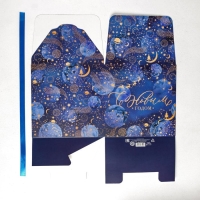 Коробка подарочная новогодняя складная &laquo;Новогоднее волшебство&raquo;, 18 х 18 х 18 см, Новый год