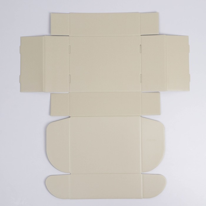 Коробка подарочная складная, упаковка, &laquo;Бежевая&raquo;, 27 х 21 х 9 см