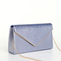 Сумка-клатч на магните, цвет синий Сумка-клатч на магните, цвет синий