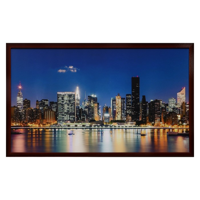 Картина "Город" 67х107 см