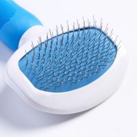 Пуходерка Пижон Premium с силиконовой ручкой, с каплями, 8 х 17 см, голубая Пуходерка Пижон Premium с силиконовой ручкой, с каплями, 8 х 17 см, голубая