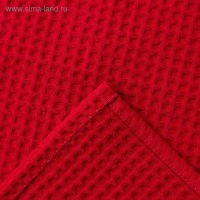 Полотенце вафельное «Этель» 70х140 см, цвет бордо, плотность 240 г/м2 Полотенце вафельное «Этель» 70х140 см, цвет бордо, плотность 240 г/м2