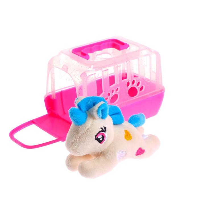 Игрушка «Малышка пони» с переноской, МИКС Игрушка «Малышка пони» с переноской, МИКС