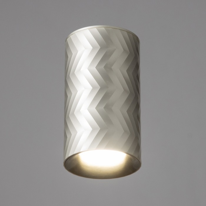 Светильник Светильник "Астер" GU10 серебро 7,5х7,5х13 см