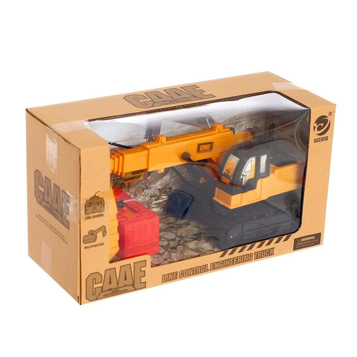 Кран на дистанционном управлении &laquo;Гусеничный&raquo;, работает от батареек