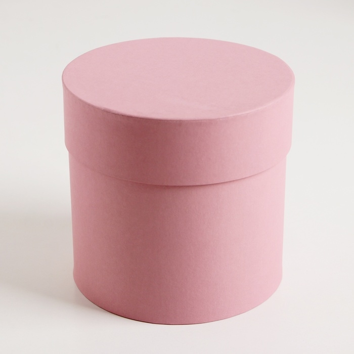 Набор шляпных коробок  3 в 1 "Пудра", 18 &times; 18 ‒13 &times; 13 см