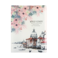 Папка формат А4, с 60 прозрачными файлами "Город", МИКС Папка формат А4, с 60 прозрачными файлами "Город", МИКС