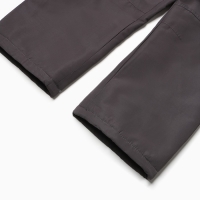 Брюки утеплённые для девочек, цвет серый, рост 128 см