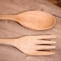 Вилка-ложка сувенирная 50 см Вилка-ложка сувенирная 50 см