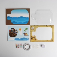 Набор для творчества «Ночник своими руками», сокровища морей Набор для творчества «Ночник своими руками», сокровища морей