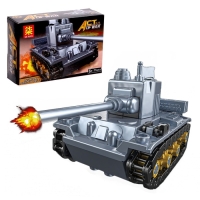 Конструктор блочный &laquo;Танки&raquo;, 6 видов, МИКС