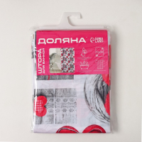 Штора для ванны Доляна &laquo;Сердца&raquo;, 180&times;180 см