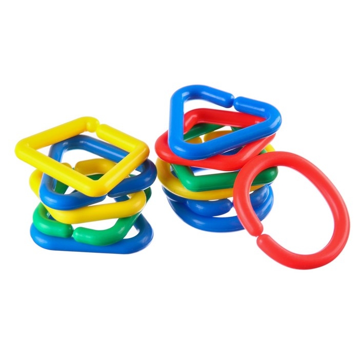 Развивающая игрушка &laquo;Цепочка&raquo;, 12 элементов, Крошка Я