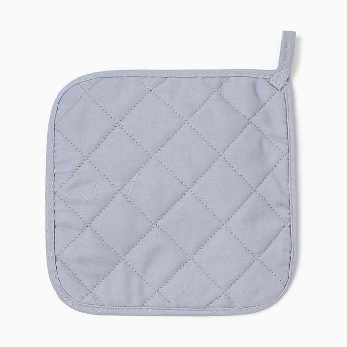 Набор кух. Этель "Kitchen" цв.серый, варежка-прихватка 20х28см, прихватка 19х19см,100% хл