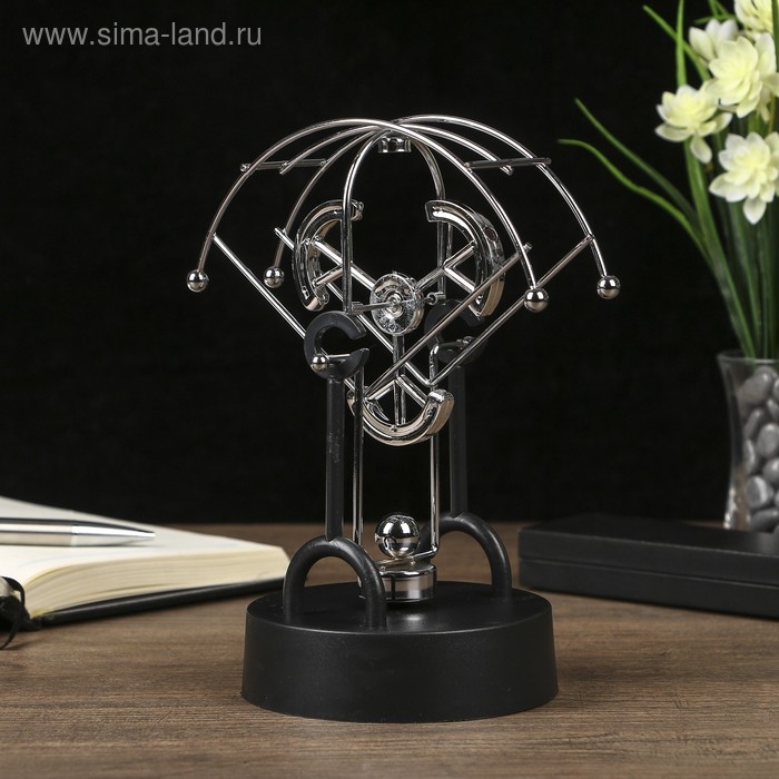 Маятник "Вечный двигатель" МИКС 20х16х11 см