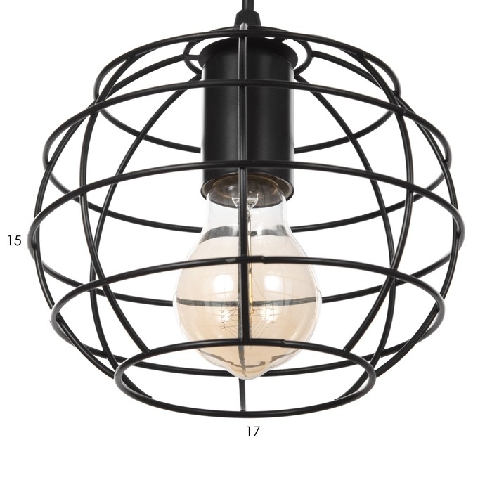 Светильник "Шар" 3хЕ27 40Вт 30х30х15-135 см