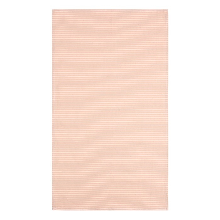 Набор кухонных полотенец Доляна &laquo;Полосы&raquo;, 40х70см- 2шт, бежевый, 50%п/э, 50%хл