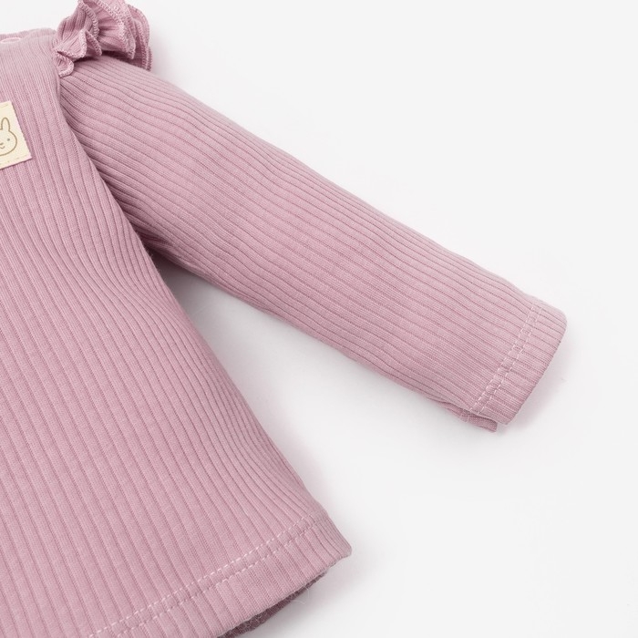 Костюм: джемпер и леггинсы Крошка, Я BASIC LINE, рост 68-74 см, розовый