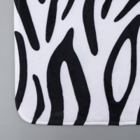 Коврики для ванной и туалета Доляна &laquo;Зебра&raquo;, 2 шт: 40&times;45 см, 50&times;80 см